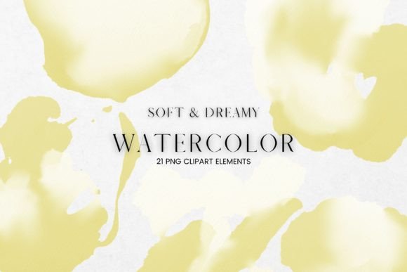 Download Yellow and White Watercolour Paint - White Collection