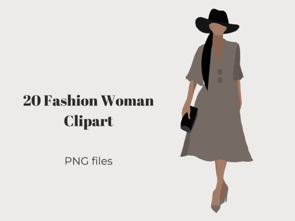 Download Fashion Girl Clipart, Woman Illustration - Illustration Collection