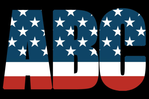 Download American Flag ABC Alphabet Clipart PNGs - Premium Resources