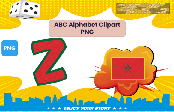 Download ABC Alphabet Clipart PNGs Flag Morocco - Premium Resources